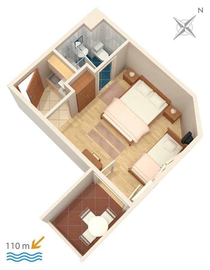Studio Balica Rat 4868D เซลินา ภายนอก รูปภาพ